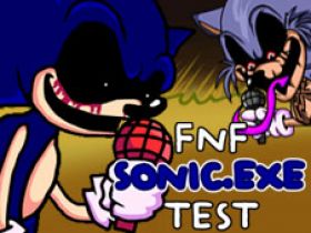 FNF Sonic EXE Test Play Friday Night Funkin Games Online