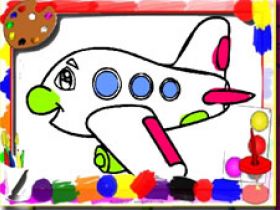 Airplane Coloring Book - Play Coloring Games Online