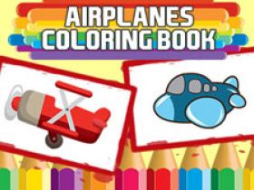 Airplanes Coloring Book - Play Airplane Games Online