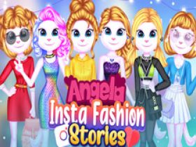 Angela Insta Fashion Stories - Play Talking Friends Games Online