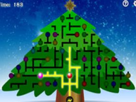 Christmas Tree Light Up - Play Christmas Games Online