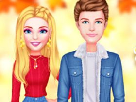 Ellie And Ben Fall Date - Play Barbie Games Online