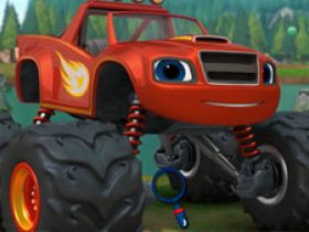 Monster Truck Hidden Wheels - Play Blaze and the Monster Machines Games ...