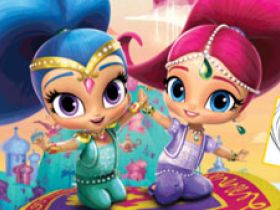 Shimmer and Shine Pencil Coloring - Play Shimmer and Shine Games Online